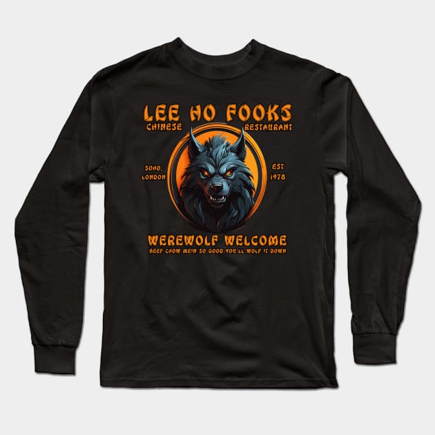 werewolf Welcome Long Sleeve T-Shirt by ahmadist